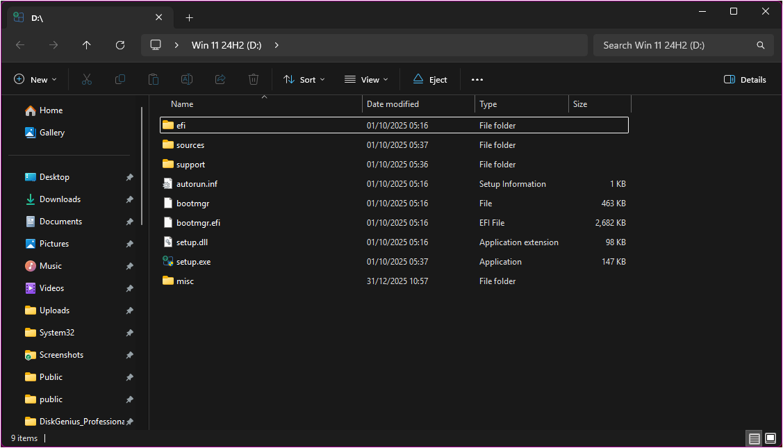 File Explorer