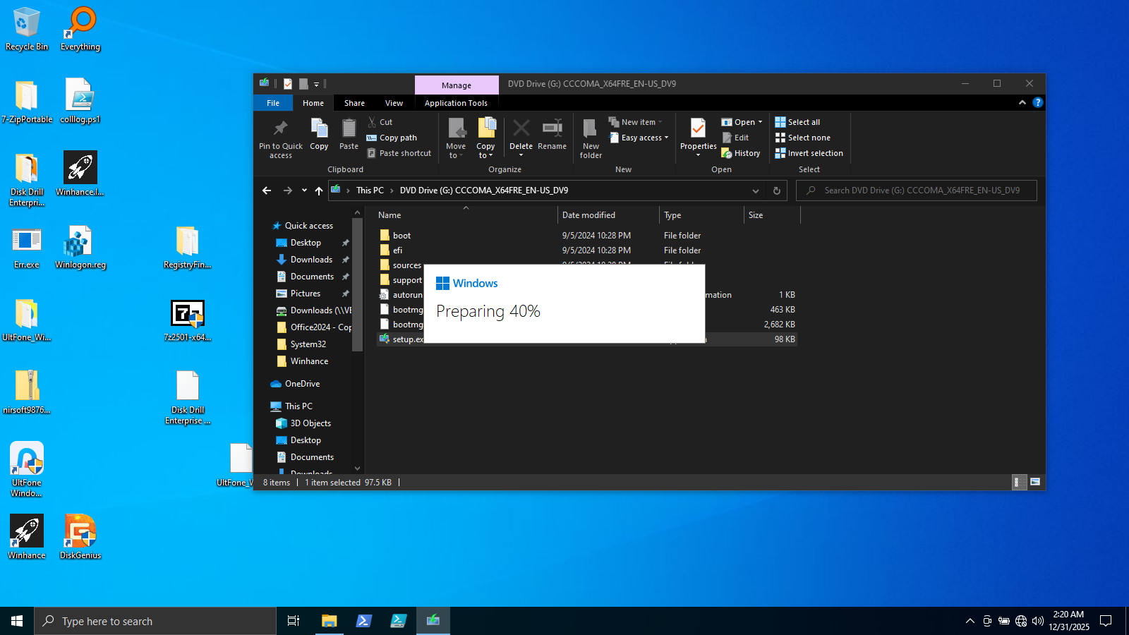 Windows installer