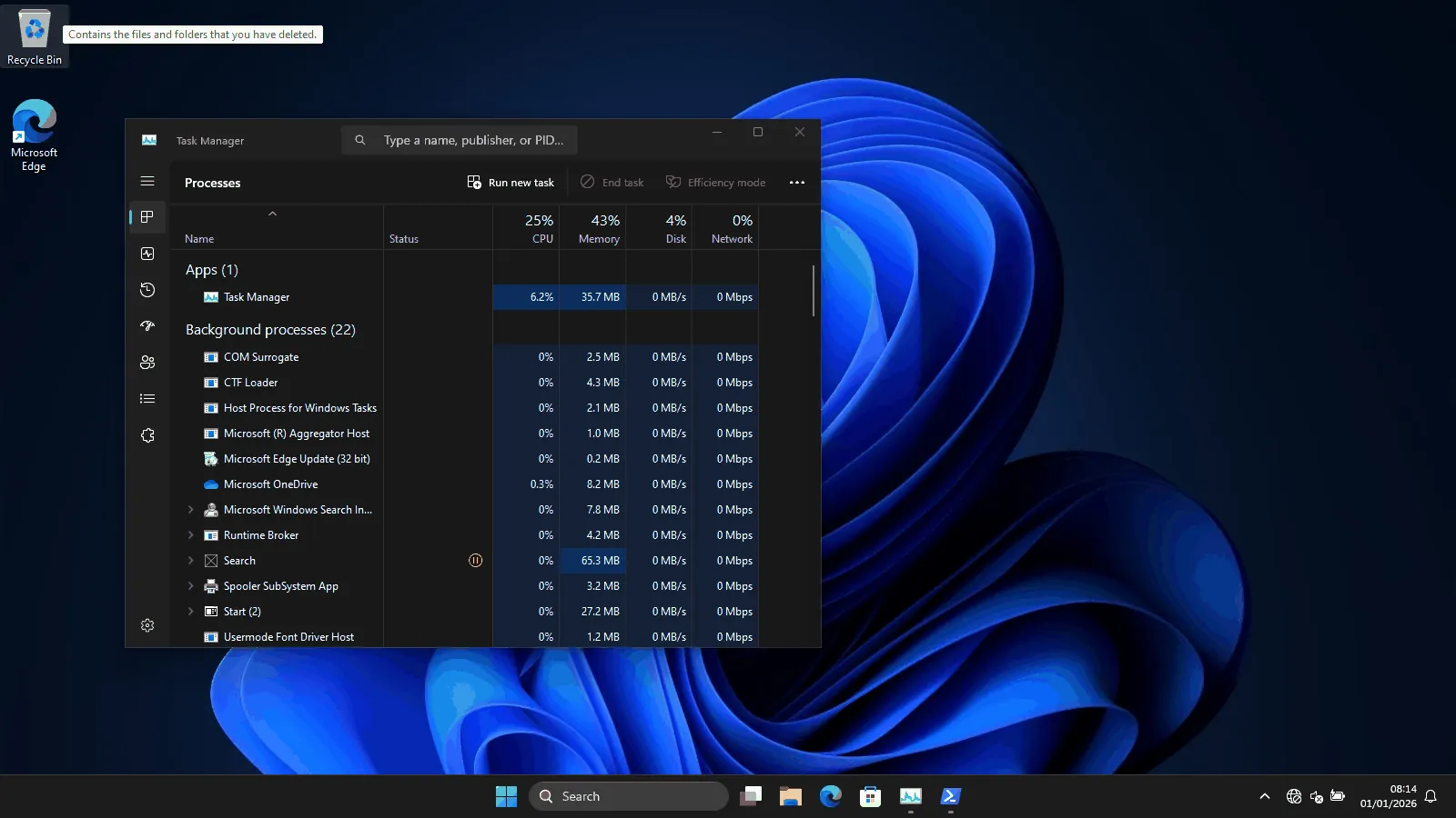 Windows 11 Desktop