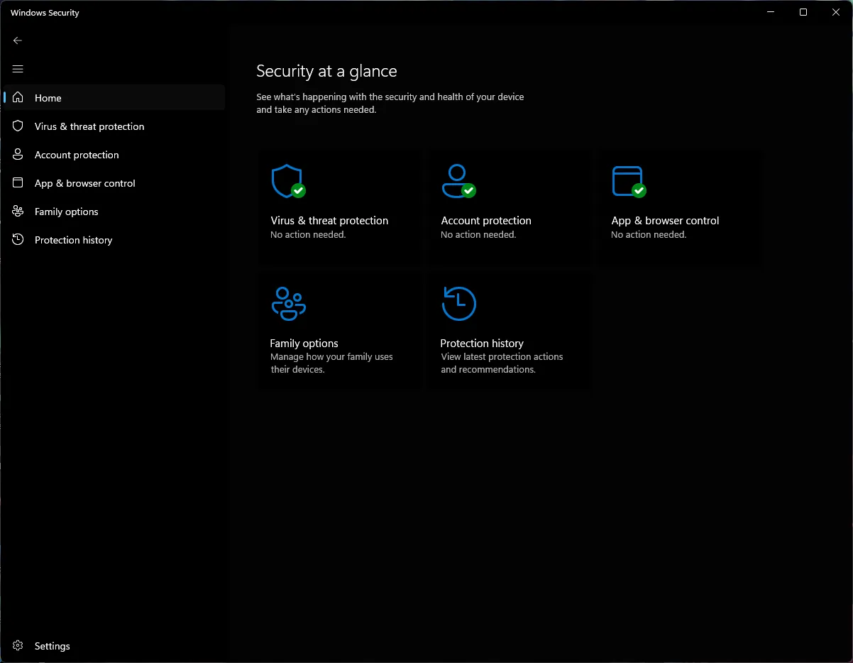 Windows Defender not fully functional Windows Defender